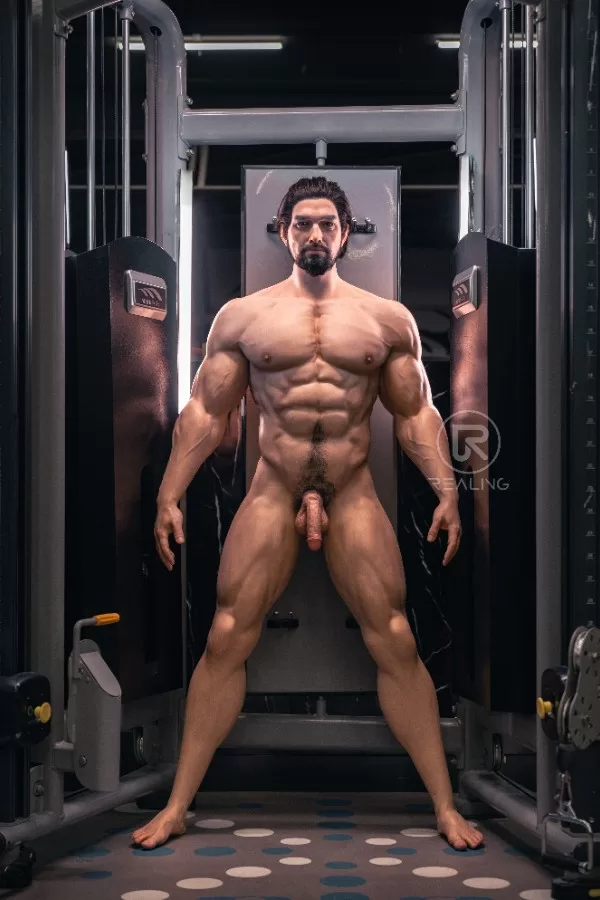 えろ 外国 人 シリコン製筋肉質男性用等身大ドール Paul 183cm T183 B114 W82 H97 55KG 22