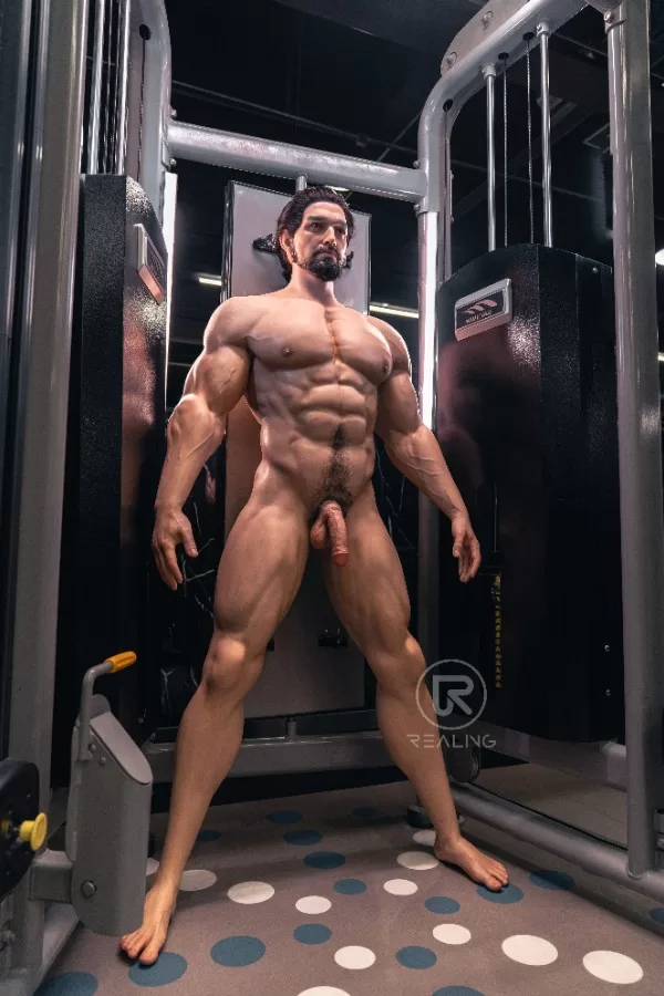 えろ 外国 人 シリコン製筋肉質男性用等身大ドール Paul 183cm T183 B114 W82 H97 55KG 23