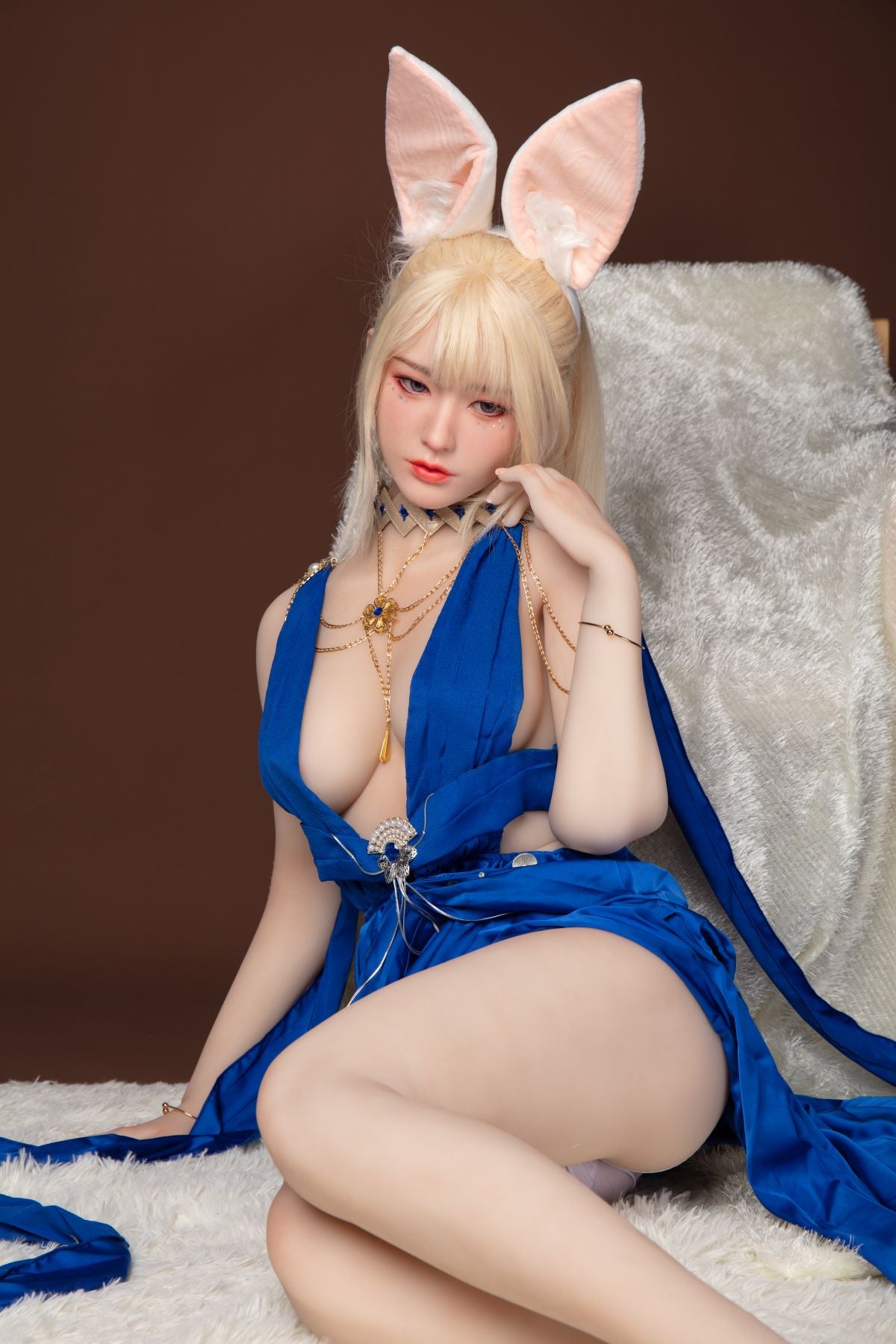 MYDOLLせっくす 美人ぽっちゃり セックス人形 シリコン頭部植毛ダッチワイフ Quentina 160cm T160 B80 W56 H80 36KG 0