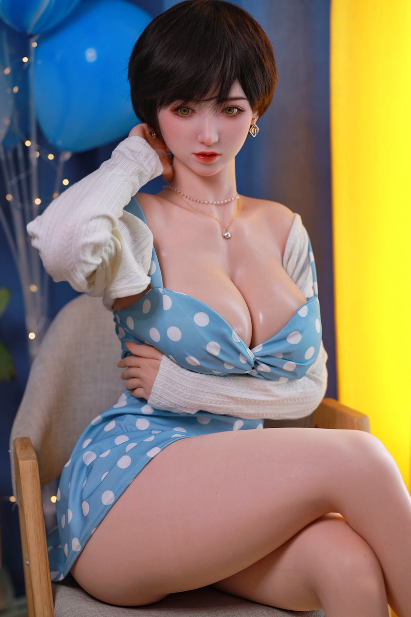 可愛い女王S級女優 ラブドール エロいフルシリコン製 シリコンドール 長江愛 157cm T157 B83 W50 H91 37KG 7