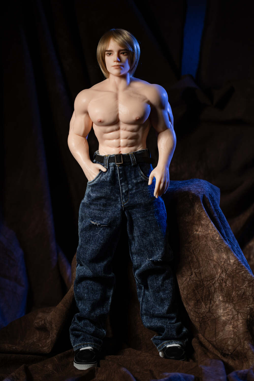 男性用ラブドール手軽にお楽しみいただけるミニ男の子ラブドール Alan 62cm T62 B36 W26 H29 3.5KG 0