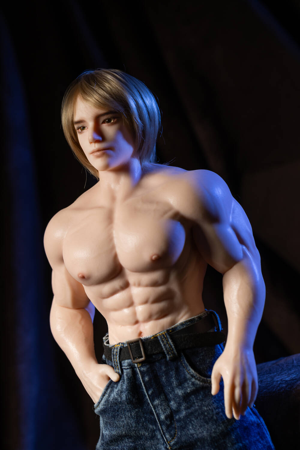 男性用ラブドール手軽にお楽しみいただけるミニ男の子ラブドール Alan 62cm T62 B36 W26 H29 3.5KG 4