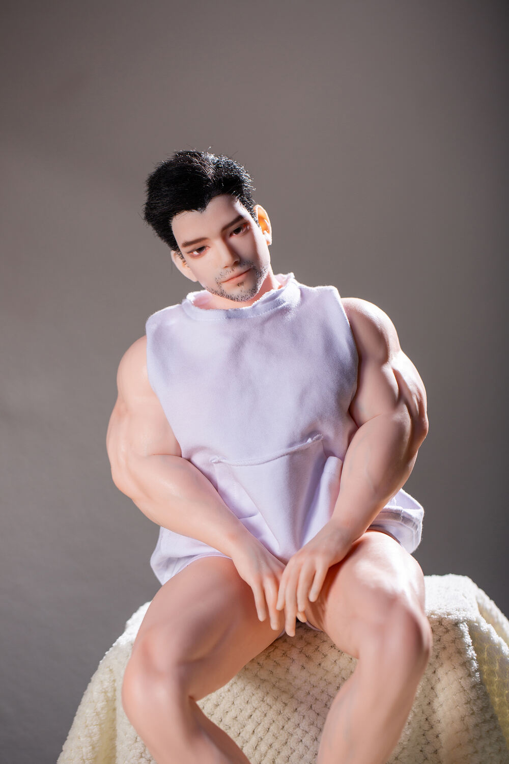 男性ラブドール省スペースでも最高の触感！ミニ男の子ラブドール Jim 62cm T62 B36 W26 H29 3.5KG 2